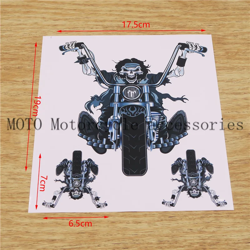 

For Harley Body Decals Motorcycle Knights of the Bone Sticker Decals For Motorbike Fuel Tank Decals Stickers
