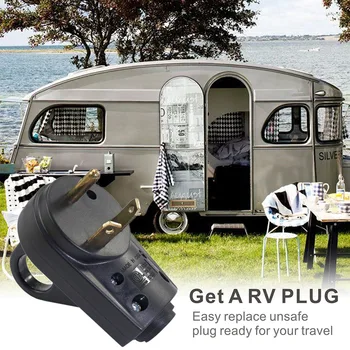 

TT-30P American RV High Power Connector Plug ETL Male Plug 30A 125V M8617