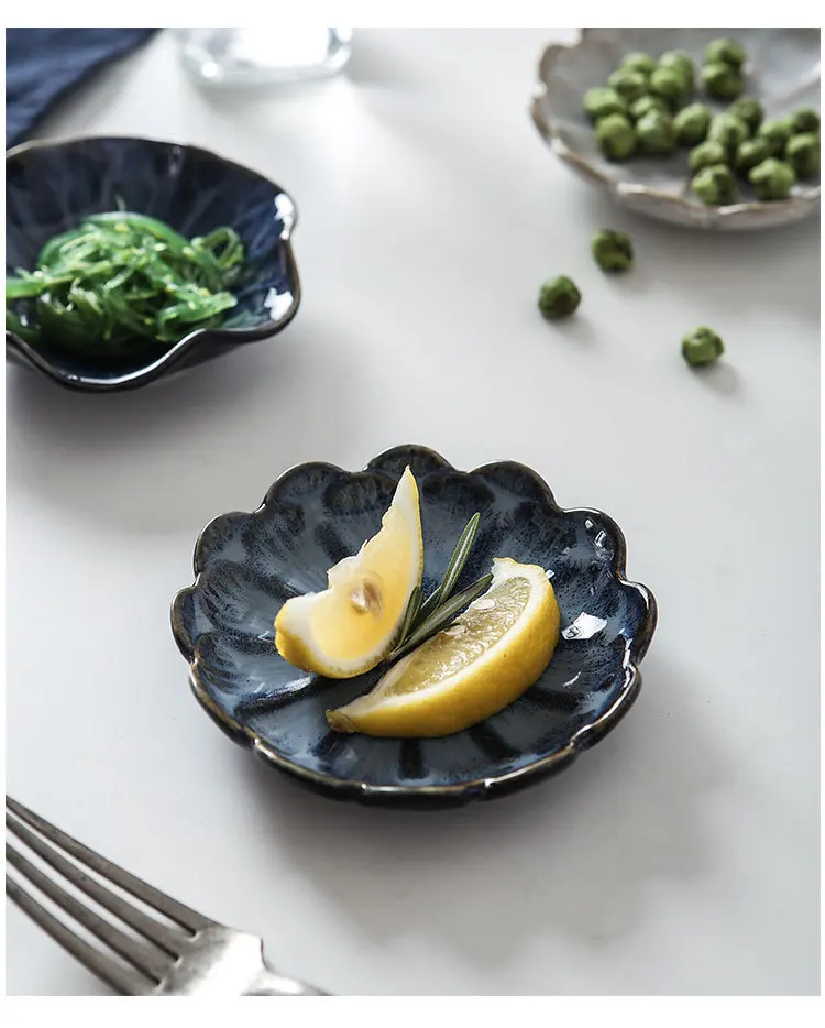 Маленькая модная декоративная керамическая тарелка тарелки для закусок десертная миска вечерние тарелка для салата и фруктов фарфоровая декоративная столовая посуда миска