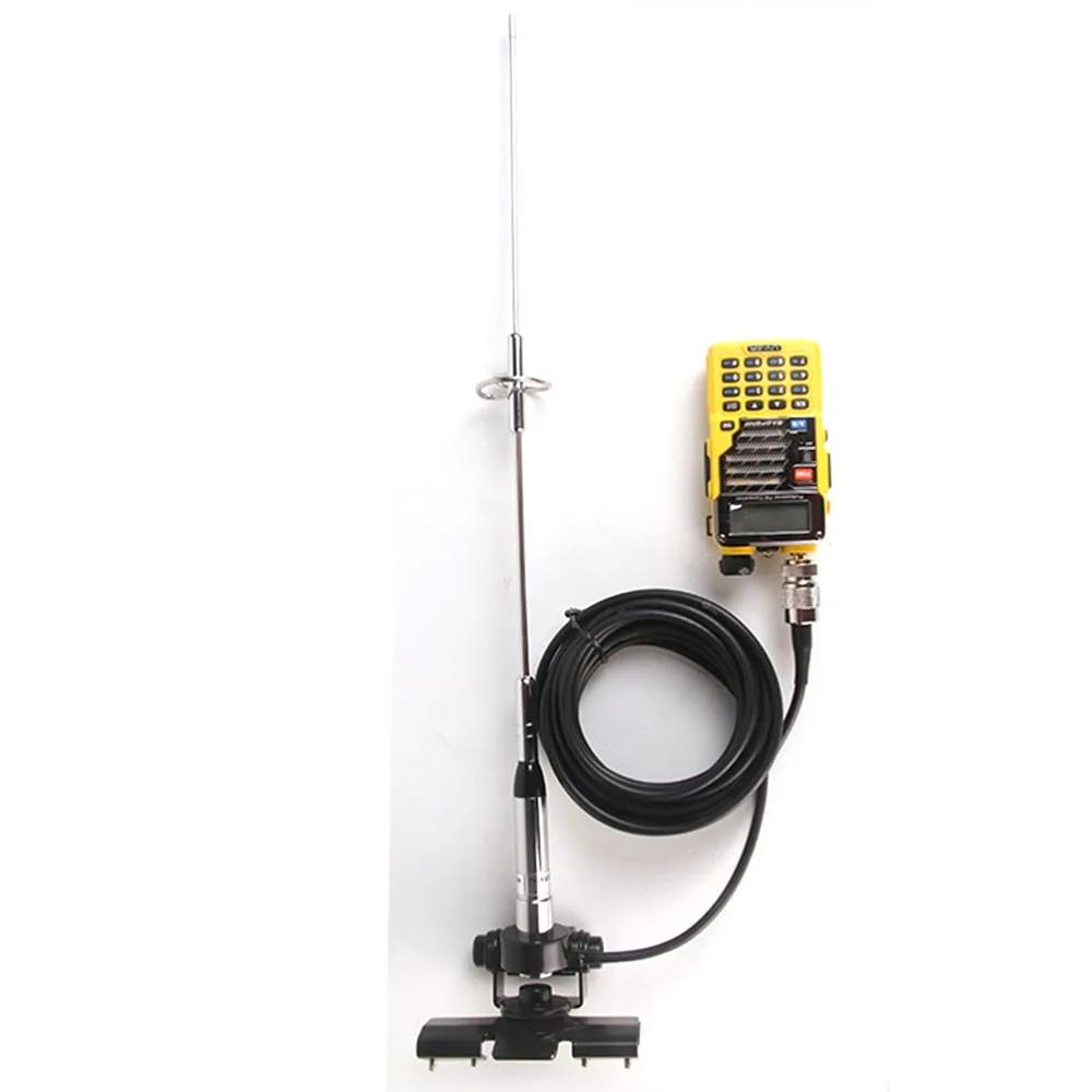  PackageNL-770S Antenna+For Nagoya RB-400 Antenna Mount+5M Extend Cable+RF adapter for Baofeng UV5R UV-5RA Wouxun KG-UVD1P KG-UV6D (2)