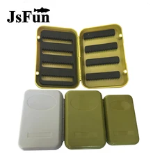 Многофункциональная коробка Двусторонняя Водонепроницаемая коробка для ловли нахлыстом с разрезом пенопластовая коробка для хранения приманки крючок Приманка пластиковая коробка для мух FO235