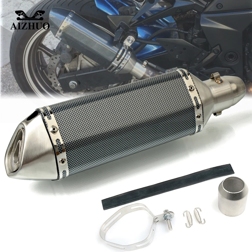 Motorcycle Exhaust pipe Muffler Escape DB-killer 36MM-51MM FOR YAMAHA FJR 1300 XT1200ZE FJ-09 MT-09 MT-10 MT09 MT10 | Автомобили и