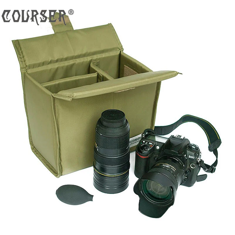 

Folding Partition Padded Camera Bag Insert DSLR Divider Protection Case 27*22*16cm Camera protection PACP7B30