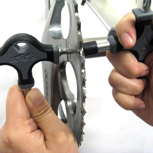 T-образная цепная гайка с кольцом гаечный ключ TB-TH20 Torx 40 Шестигранная 6 мм цепная гайка с кольцом гаечный ключ 3 в 1 инструмент для велосипеда