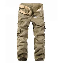 Herren hosen Ganzkörperansicht military Gerade Stil taktische hosen