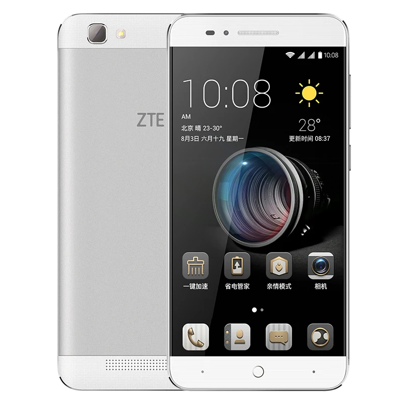 ZTE BA610T MTK6735P четырехъядерный Android 5 1 2 Гб ОЗУ 8 ПЗУ 4000 мАч двойная SIM камера 8MP OTG