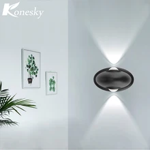 KoneskyFisheye лампа COB 10 Вт светодиодный настенный светильник Настенный светильник Теплый/белый свет современное Домашнее освещение украшение в помещении