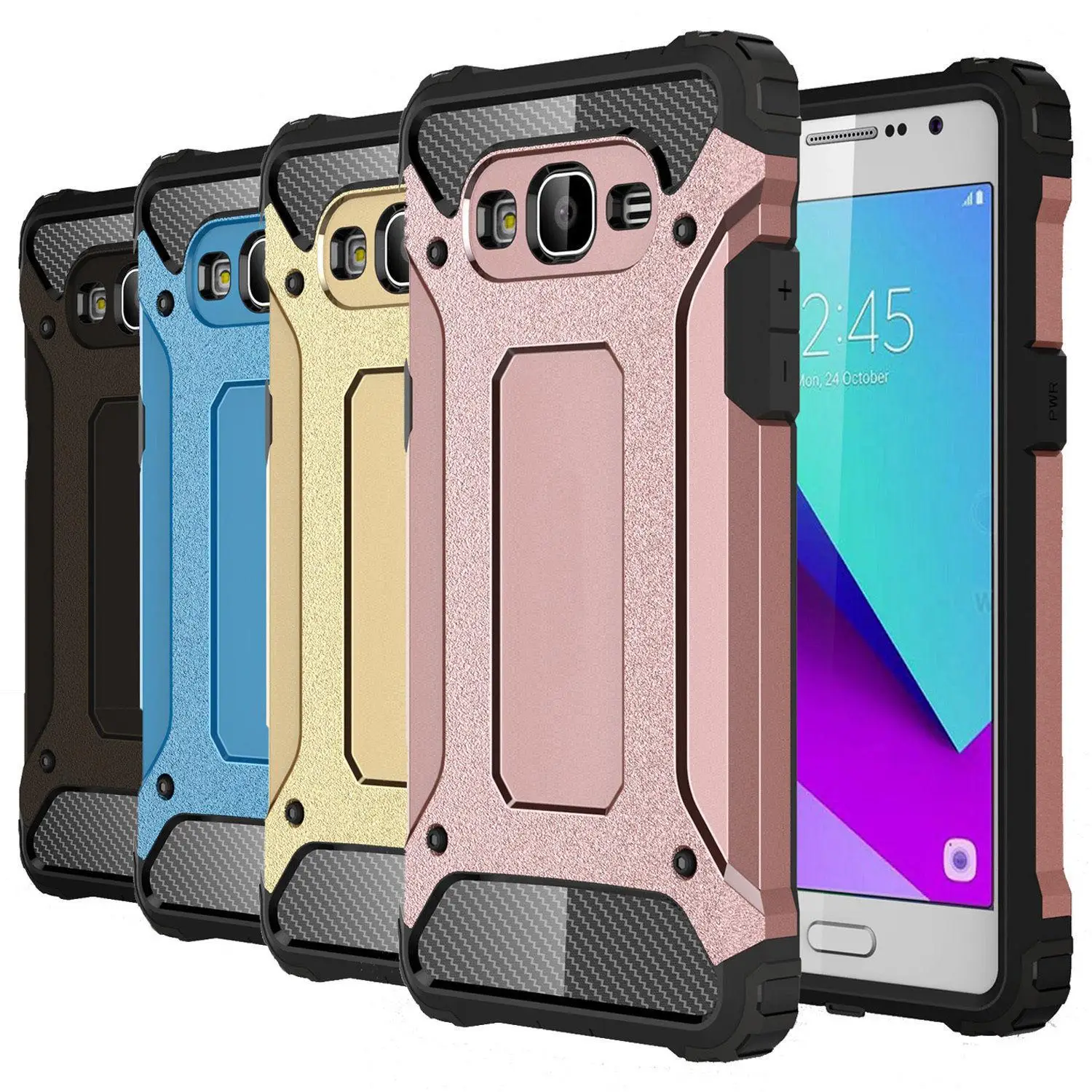 For Samsung Galaxy J2 Prime SM-G532 Case Armor Tough Protective Phone Cover |