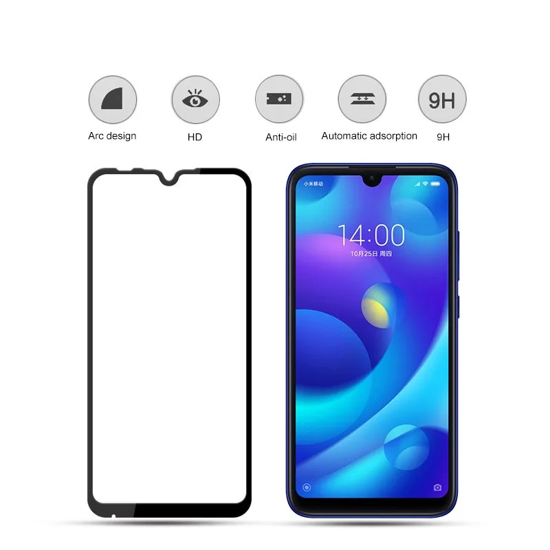 9D полное покрытие стекло для Xiaomi Redmi note 7 pro протектор экрана закаленное на Note7