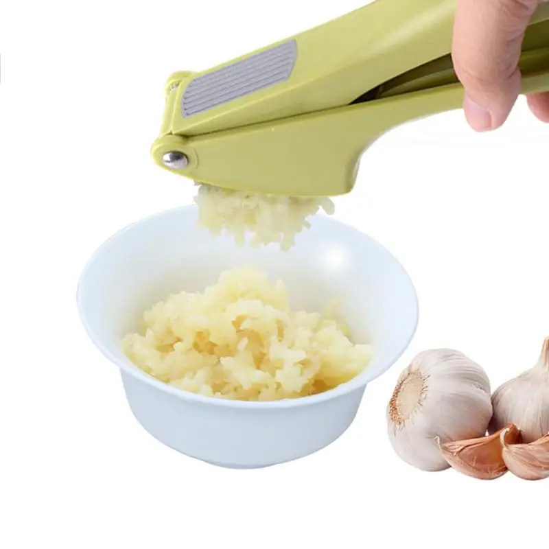Stainless Steel Manual Garlic Press Crusher Home Garlic Seasoning
