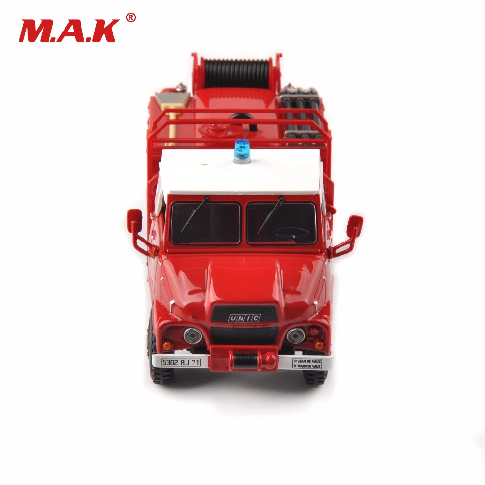 Игрушки для мальчиков масштаб 1/43 Красная пожарная машина модель мини автомобиля