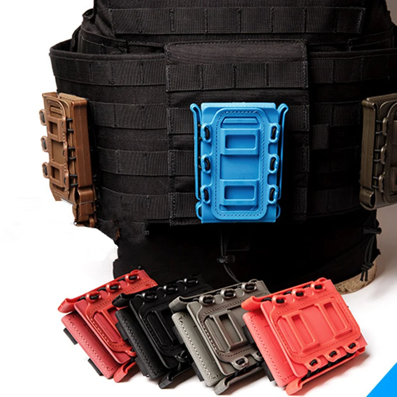 

2018New Outdoor Tactical 7.62mm 5.56mm Molle Pistol Mag Tactical Magazine Pouch Holster Fastmag