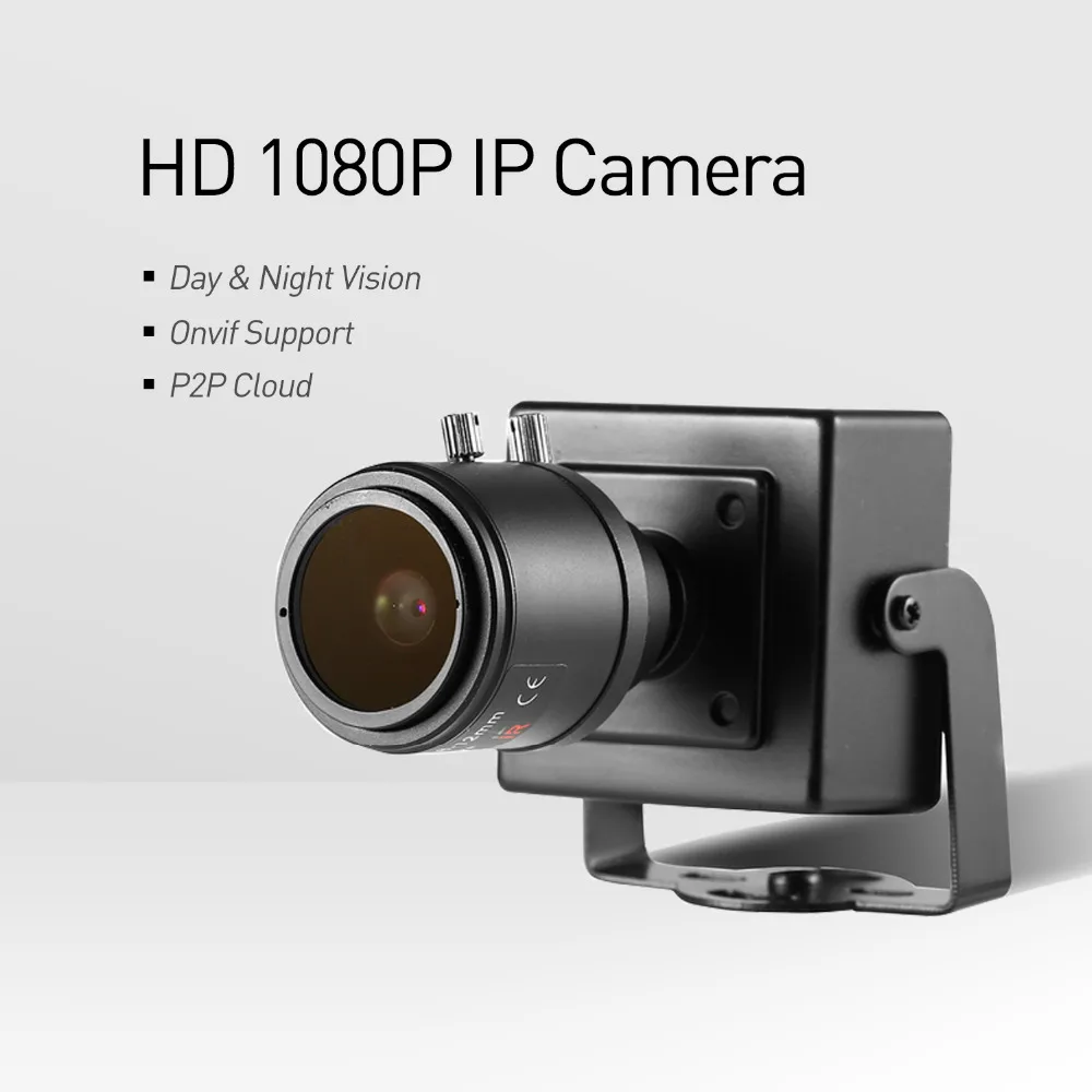 H.265 HD 1080P 2 8 12 мм ручной зум домашняя IP камера 2.0MP мини тип безопасности