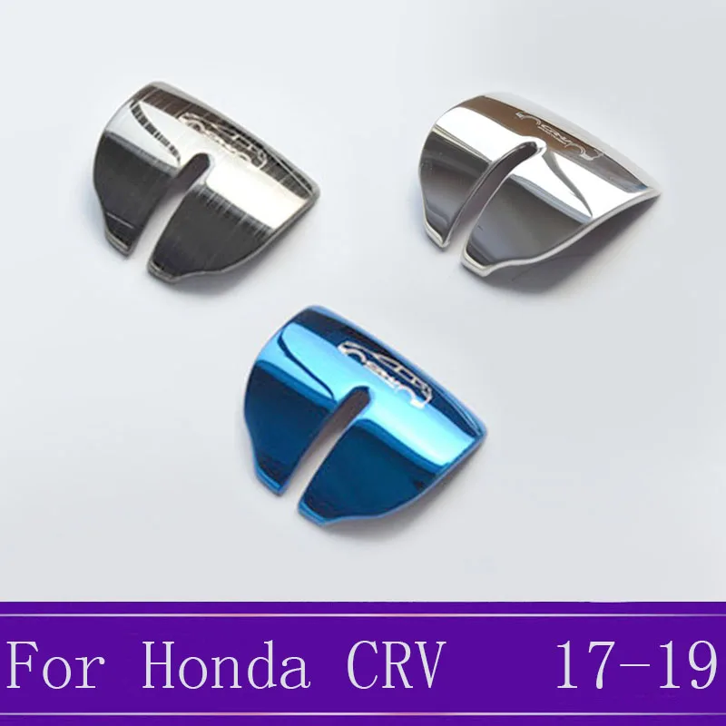 

Stainless Steel Automatic Gear Head Decoration Sticker Shift Knob Car Accessories Fit For Honda CRV 2017 2018 2019 1Pcs