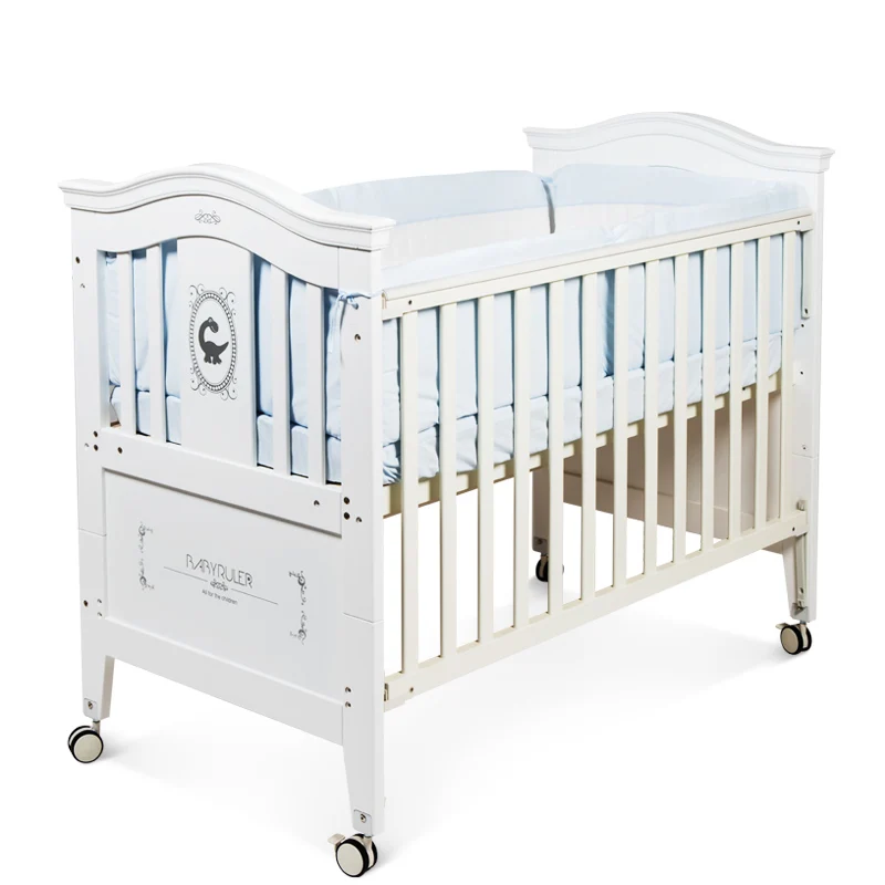 Babyruler Baby Game Bed Wood European Environmental