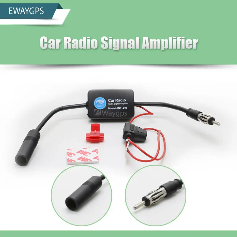 Car Radio Signal Amplifierin GPS Receiver & Antenna from Automobiles & Motorcycles on