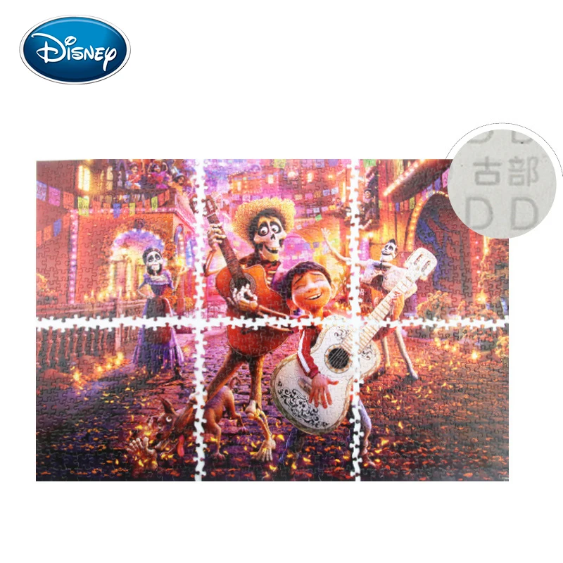 Disney 1000 шт бумажный пазл мечта дорожного зарядного устройства ледяной