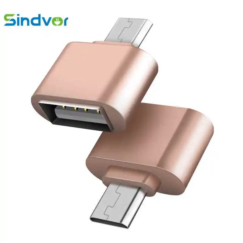 Мини OTG кабель USB адаптер Micro в конвертер для планшетных ПК Xiaomi Huawei Samsung мышь