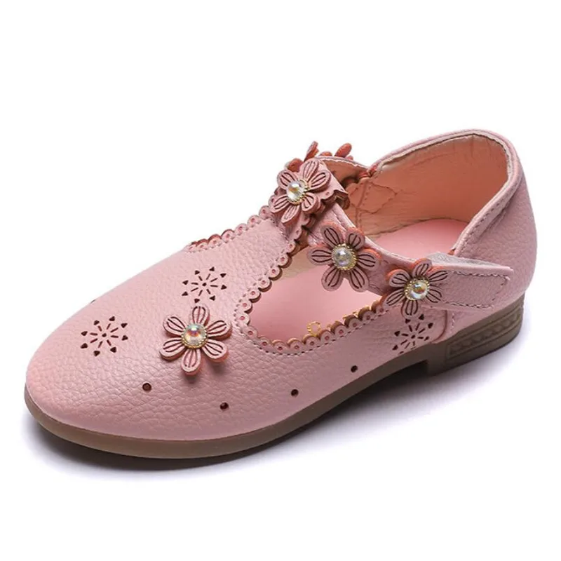 

Toddler Infant Kids Baby Girls Flower Single Princess Leather Shoes Sandals erkek bebek sandalet girls sandals leather kinder