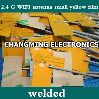 

2.4G WIFI small yellow membrane antenna gain antenna 2.4G module FPC soft PCB welding plate ROHS(working100%FreeShipping)50PCS