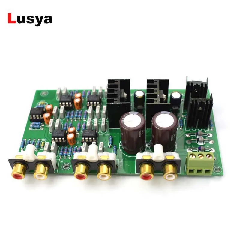 

NE5532 Can Adjust 2 range 2 way Speaker amplifier board Frequency Divider Crossover Linkwitz-Riley Circuit DSP A8-014