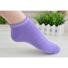 1 пара быстросохнущих носков для йоги женские спортивные носки для фитнеса Нескользящие мягкие дышащие эластичные носки для пилатеса для спортзала для женщин