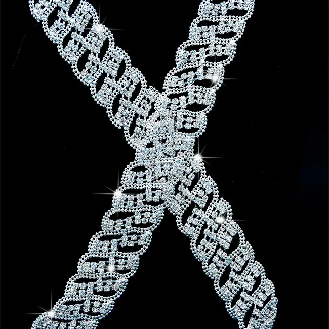 $89.01 10Yards Crystal Rhinestone Trim Bridal Trim Crystal Trimming Rhinestone Chain Applique