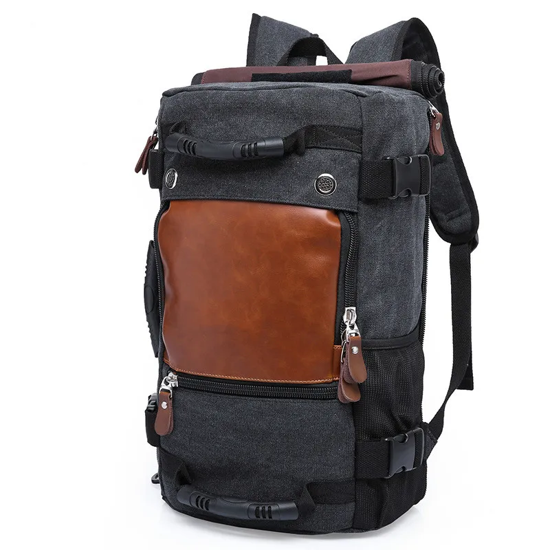 

New Brand Men Backpack Large Capacity Travel Bag Women Luggage Canvas backpack Multifunction Shoulder & Messenger & Backpacks