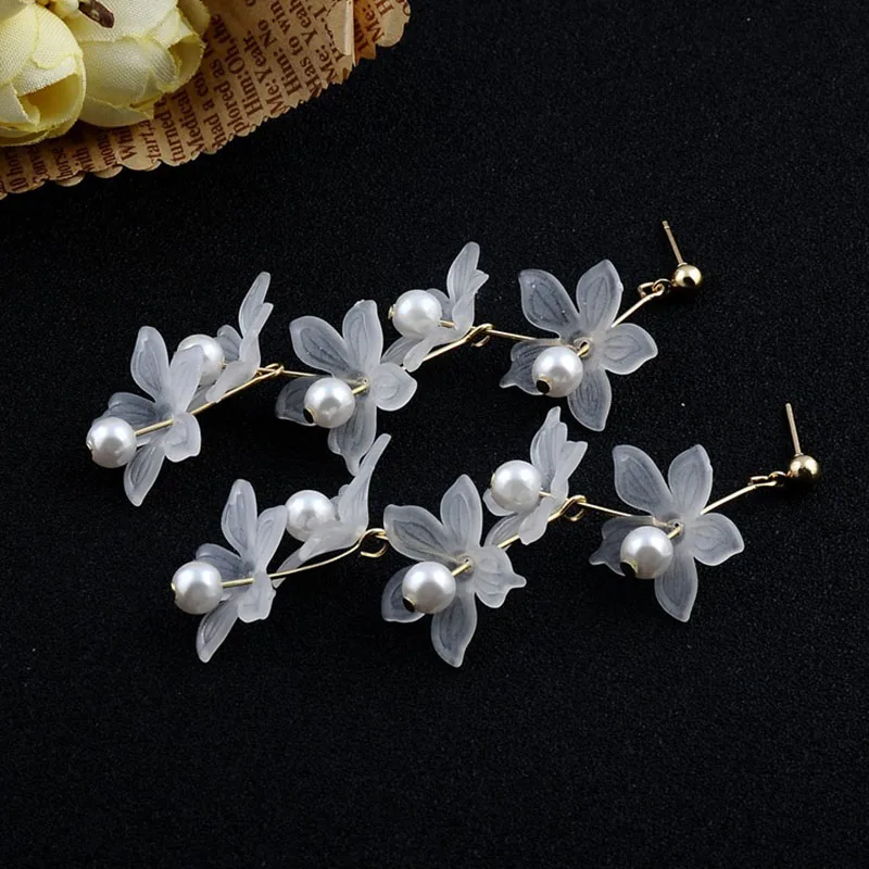 Flowers Earrings Fashion Girls 5
