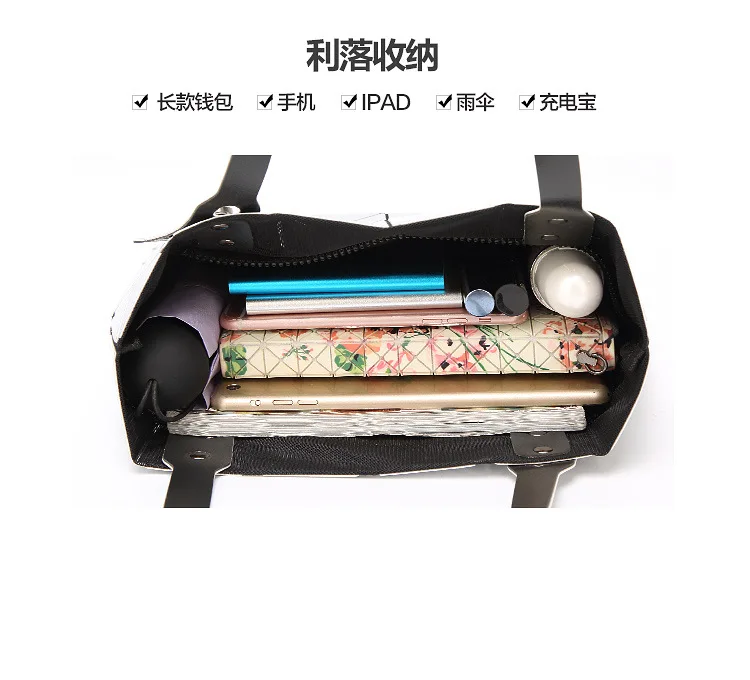 ZYJ Deformable Women Laser Geometry Quilted Plaid Pearlescent Handbag Shoulder Bags Casual Sequins Lattice Foldable Tote Bag (36)