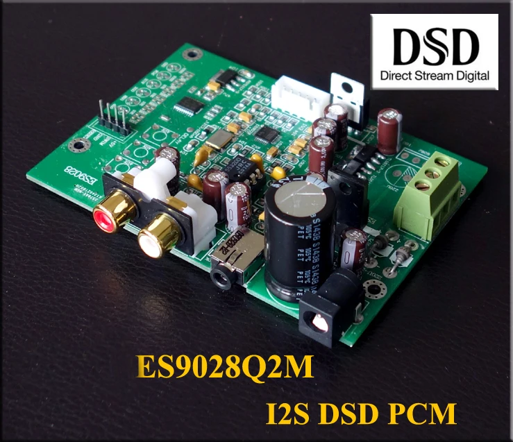 

ES9028Q2M ES9028 I2S Input Decoder Board Mill Board DAC Upgrade ES9018