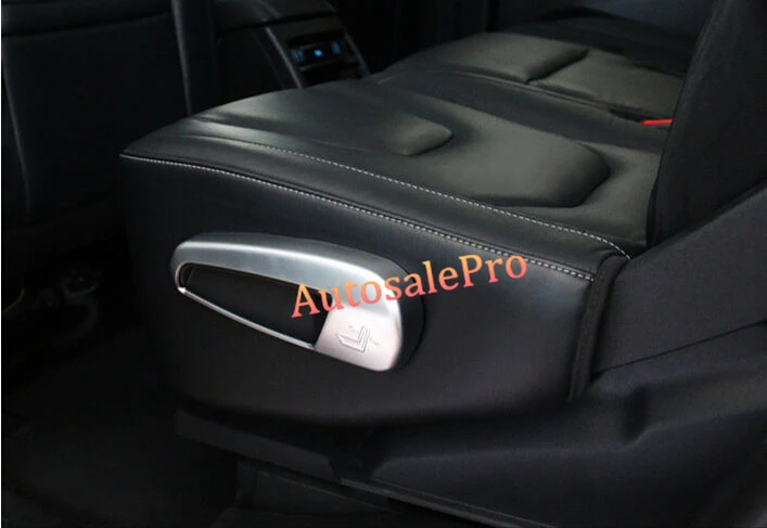 Chrome ABS Matt Car Seat Adjustment Button Cover Trim 2Pcs for Ford Edge 2015 | Автомобили и мотоциклы
