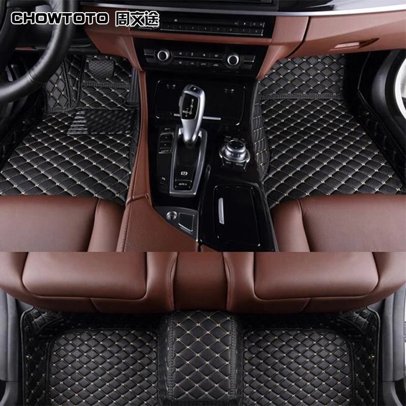 CHOWTOTO AA Custom Special Floor Mats For Renault Koleos Easy To Clean