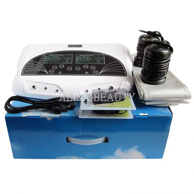

Fir Belt Ionic Ion Detox Machine Foot Bath Aqua Spa Cleanse Ionic Detox Detoxification Machine Dual Large LCD for Two People Use