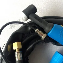 WP-26 аргоновая дуговая сварочная пушка с воздушным охлаждением 8 м с синей ручкой
