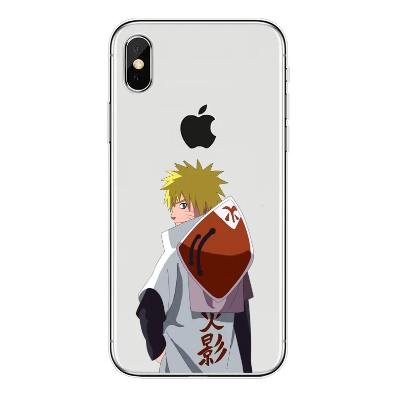 Чехол для телефона Naruto Kakashi Uzumaki Sasuke мягкий силиконовый чехол из ТПУ iPhone Apple 5 5S SE 6 XR