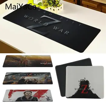 

MaiYaCa New Design World War Z Silicone large/small Pad to Mouse Game Good quality Locking Edge large Game Mouse Pad