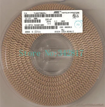 

TAJA154K035RNJ CAP TANT 0.15UF 35V 10% 1206 Tantalum Capacitors Size A 100pcs