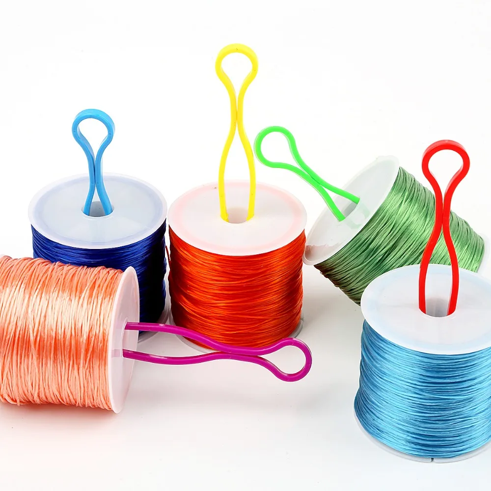 

1.5x7cm 10/20/30/50pcs Wholesale Random Color Bobbins for Sewing Machines Matching Thread Spools Sewing Accessories Tools Set