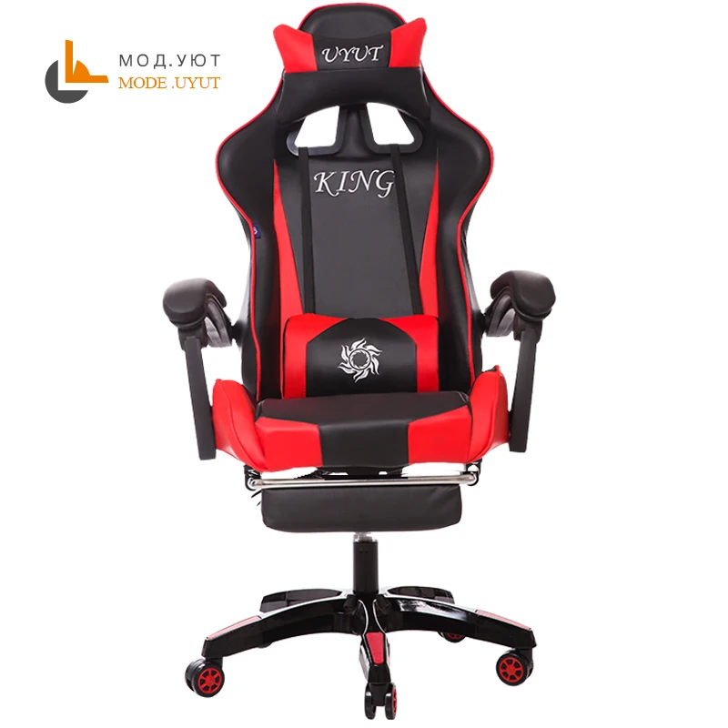 New arrival Racing synthetic Leather gaming chair Internet