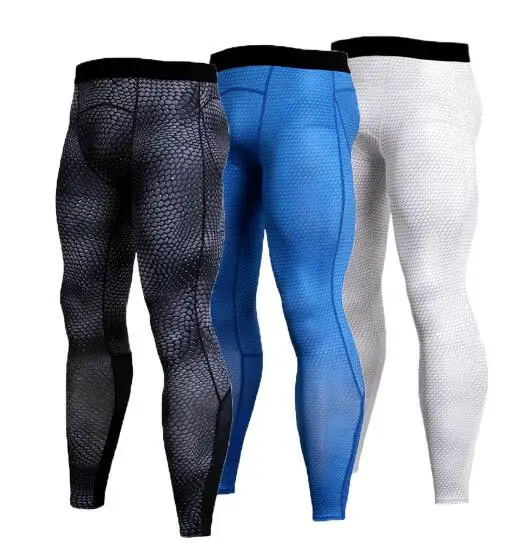 Мужские спортивные штаны Rashghard колготки для бега со змеиным рисунком фитнес