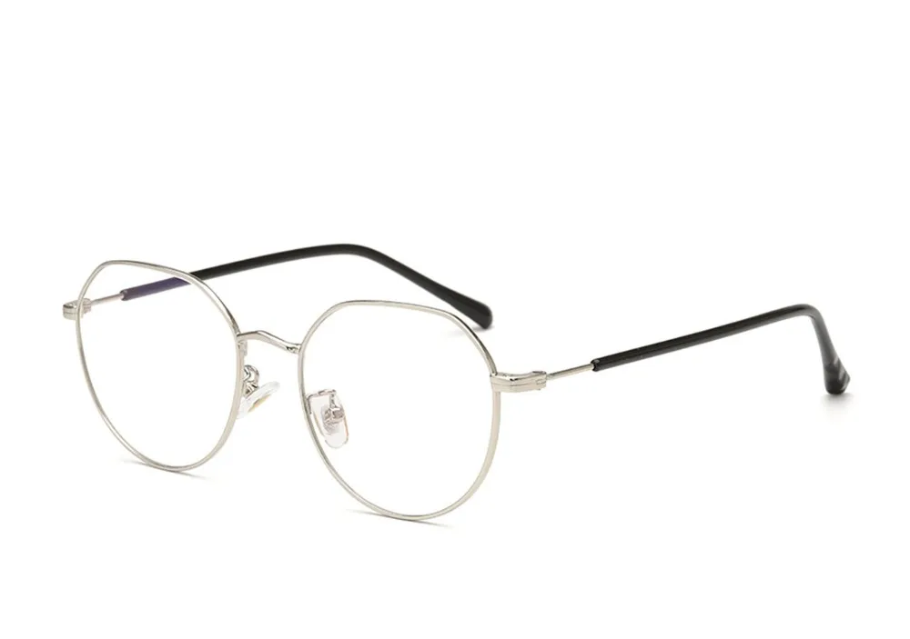 

Leesbril Hot Sale Metal Kick-off The New 2019 Irregular Polygon Frame Students With Myopia Restore Ancient Ways Spectacle Flat