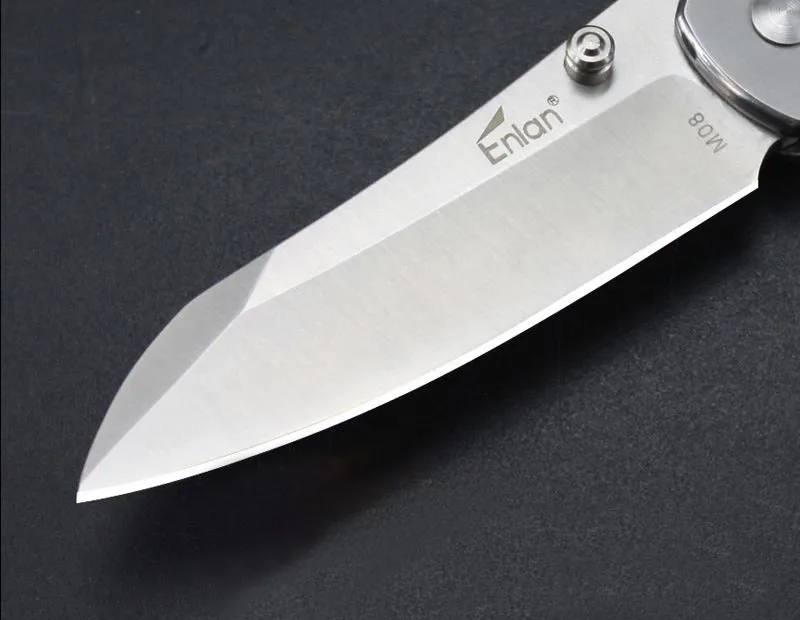 Enlan M08-2 складной нож 8Cr13Mov лезвие из нержавеющей стали Ручка Открытый выживания Охота Кемпинг выживания карманный нескольких EDC нож