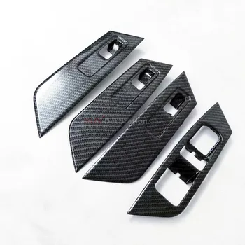 

Left-hand drive ! For Skoda Kodiaq 2017-2018 Accessories ABS Matte Interior Door Window Switch Armrest Cover Trims 4PCS