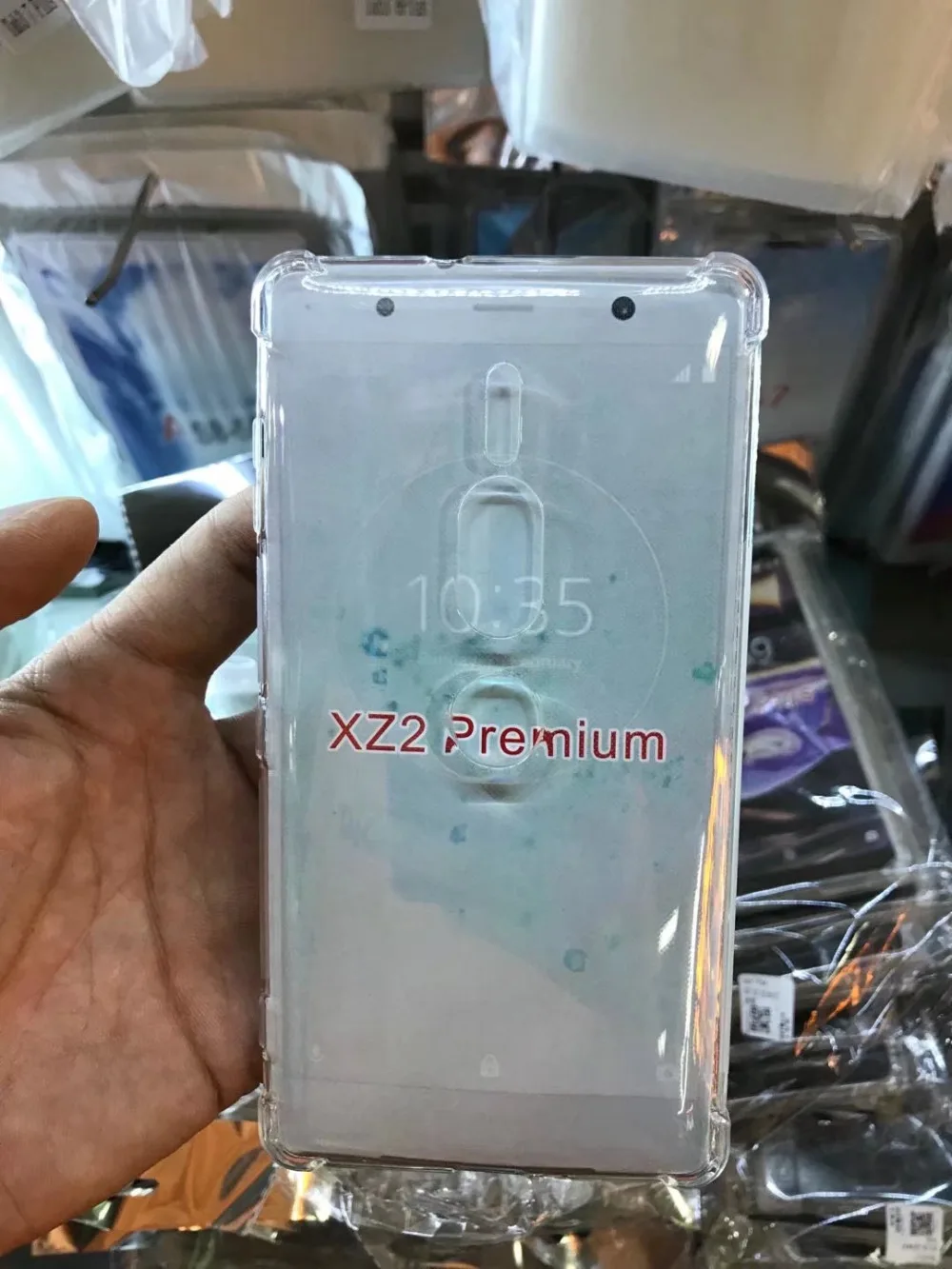 10 шт./лот для Sony Xperia XZ2 Premium противоударный мягкий ТПУ прозрачный чехол накладка