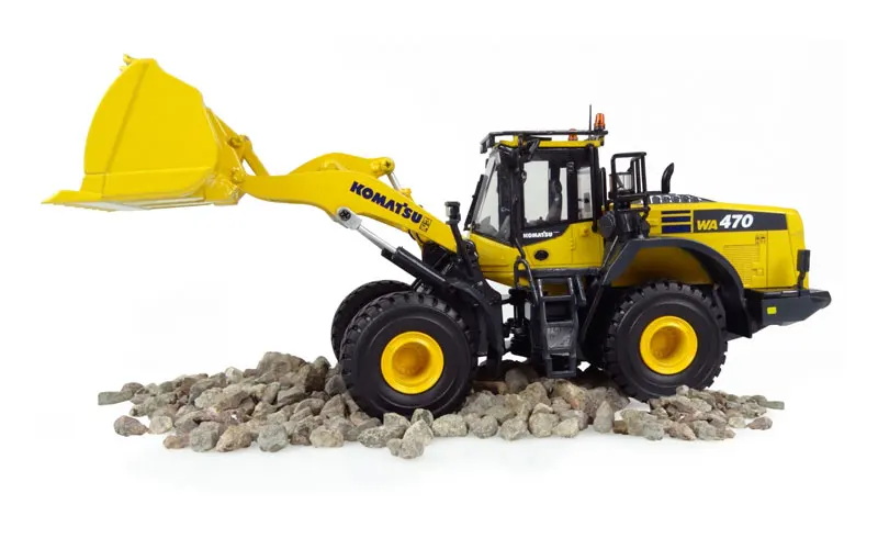 UH 8114 1:50 Komatsu WA470 8 игрушка погрузчик|loader toy|komatsu toystoy loader |