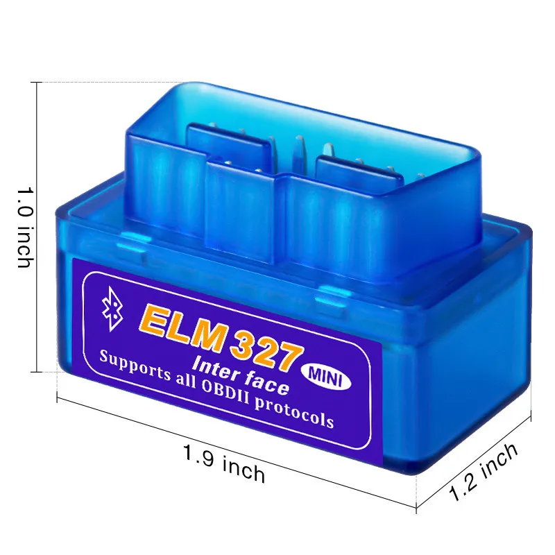 Super Mini Elm327 Bluetooth OBD2 V1.5V2.1 Elm 327 OBD 2 Car Diagnostic-Tool Scanner Elm-327 OBDII Adapter Auto Diagnostic Tool (4)