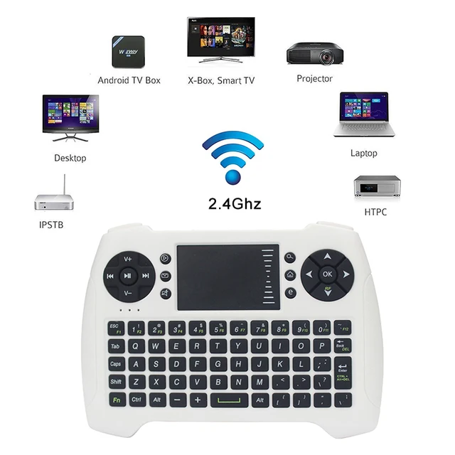 Special Price SUNGI English/Spanish 2.4Ghz Touchpad Wireless Keyboard Powered by AAA Battery for Windows PC/laptop/Smart TV/Android TV Box Special Price SUNGI English/Spanish 2.4Ghz Touchpad Wireless Keyboard Powered by AAA Battery for Windows PC/laptop/Smart TV/Android TV Box