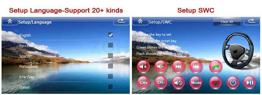 Top 2 din Car DVD multimedia player for GEELY Emgrand EC7 2014 2013 2012 autoradio CAR GPS navigation Radio stereo Bluetooth map 25