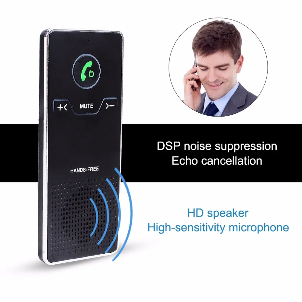 Беспроводные автомобильные колонки Hands Free Bluetooth громкая связь вентиляционное